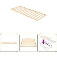 Fuhuida Trading - The Living Store Lattenrost mit 13 Latten 80x200 cm - Holzlattenrost - Lattenrost 80x200 - Bettenrahmen - Lattenrost Buche von FUHUIDA TRADING
