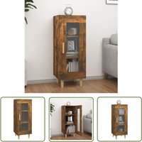 Fuhuida Trading - The Living Store Sideboard Räuchereiche 34,5x34x90 cm Holzwerkstoff - Schreibtisch - Wohnzimmermöbel - Regal - Holzmöbel - Sideboard Fuhuida Trading - The Living Store Sideboard Räuchereiche 34,5x34x90 cm Holzwerkstoff - Schreibtisch - Wohnzimmermöbel - Regal - Holzmöbel - Sideboard von FUHUIDA TRADING