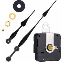 Fuhuida Trading - Uhrwerk mit hohem Drehmoment und langer Welle und 12' langen Zeigern (schwarz) von FUHUIDA TRADING