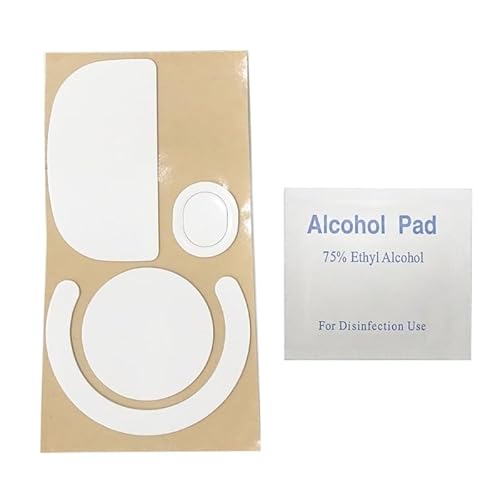 FUKAJOMFEN 1 Set Mausschuhe Gleitfüße Pad Mausfüße Aufkleber für GProX Superlight Maus Runde gebogene Kanten Füße von FUKAJOMFEN