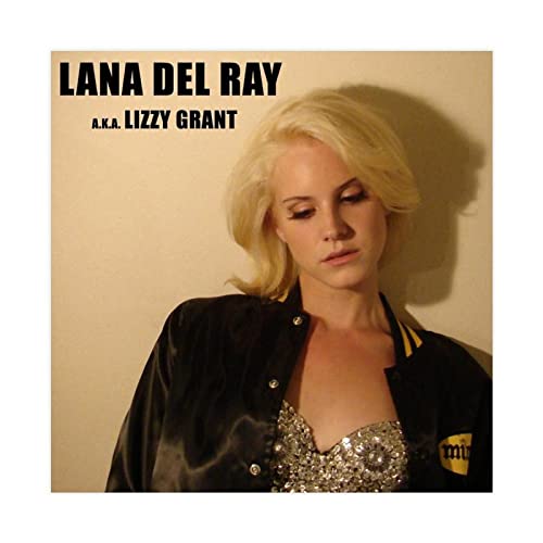 FUKITT A.k.a. Lizzy Grant Album Poster Cover Leinwand Poster Schlafzimmer Dekor Sport Landschaft Büro Zimmer Dekor Geschenk Rahmen Stil 8 30 x 30 cm von FUKITT