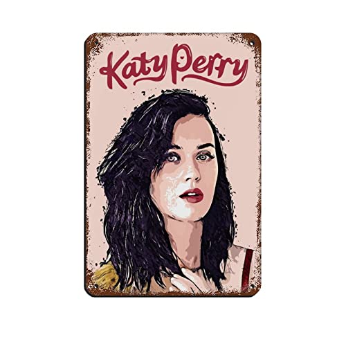 FUKITT Katy Perry Poster-Cover (5) Blechschild, Vintage-Metall, Pub, Club, Café, Bar, Zuhause, Wandkunst, Dekoration, Poster, Retro, 20 x 30 cm von FUKITT