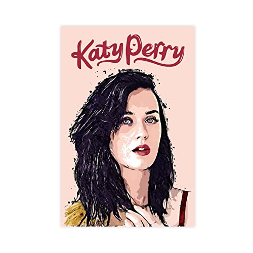 FUKITT Katy Perry Poster Cover (5) Leinwand Poster Schlafzimmer Dekor Sport Landschaft Büro Zimmer Dekor Geschenk ohne Rahmen Stil 08x12inch(20x30cm) von FUKITT