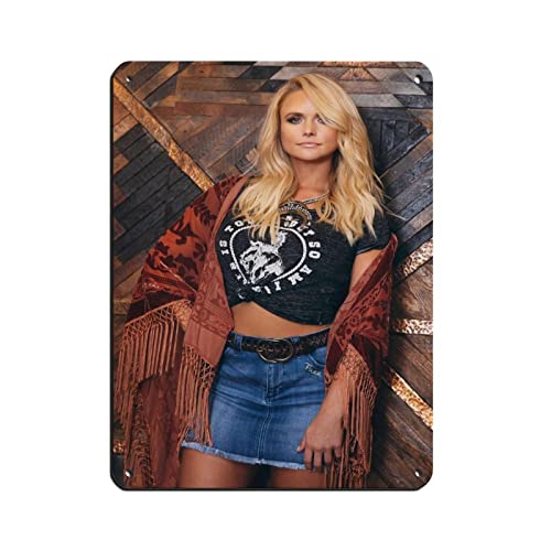 FUKITT Miranda Lambert Poster (13) Blechschild Vintage Metall Pub Club Cafe Bar Home Wandkunst Dekoration Poster Retro 30 x 40 cm von FUKITT