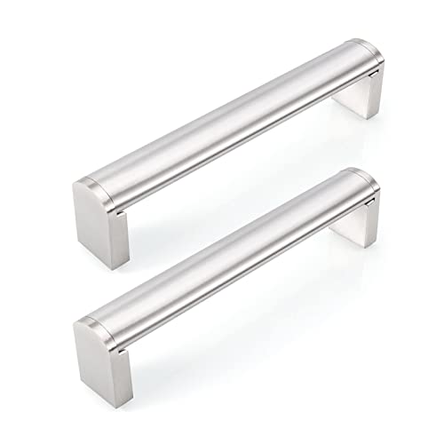 FULGENTE 10 Stück 128mm Satinierter Nickel Möbelgriffe, Edelstahl Chrom Küchengriffe für Küche Kabinett Schlafzimmer Schranktür Griffe Möbel Modern Türknauf Kleiderschrank Zieht Küchenschrank FULGENTE 10 Stück 128mm Satinierter Nickel Möbelgriffe, Edelstahl Chrom Küchengriffe für Küche Kabinett Schlafzimmer Schranktür Griffe Möbel Modern Türknauf Kleiderschrank Zieht Küchenschrank von FULGENTE