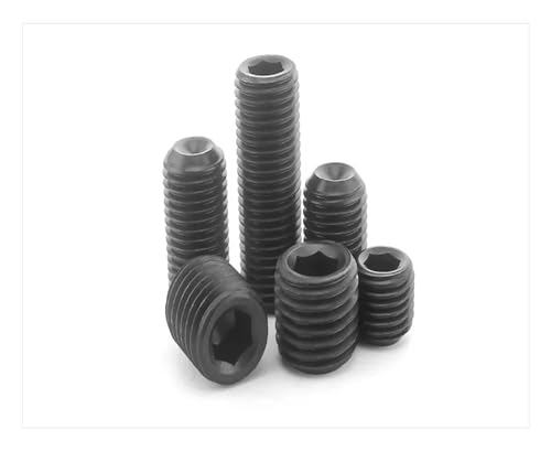 FULIMEI 12,9 Kohlenstoffstahl Konkave Stellschrauben Innensechskant M12 M14 M16 M20 M24 Schraube Headless Top Draht Maschine(M12X50 8pcs) von FULIMEI