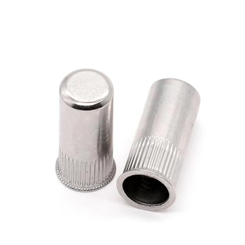 FULIMEI Blindnietmutter mit kleinem Kopf, Rundkörpermuttern aus Edelstahl 304/316(316,M6 (50 pieces)) von FULIMEI