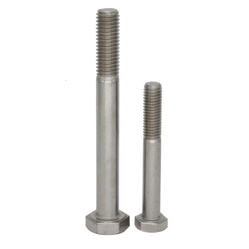 FULIMEI M6 * 120/130/140/150 304ss DIN931 Teilhalbgewinde Außensechskantschraube(24mm,2Pc M6x140) von FULIMEI