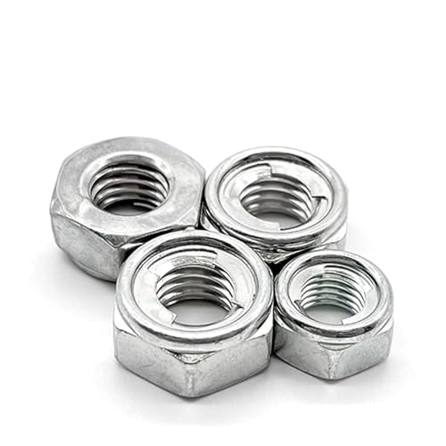 FULIMEI M6~m30 Metall-Kontermutter, SS400 Kohlenstoffstahl-U-Mutter(M10x1.25p -20 pieces) von FULIMEI