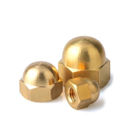 FULIMEI Messing-Hutmutter, Material Kupfer(M18-5 pieces) von FULIMEI