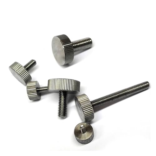 FULIMEI Rändelschrauben, Einstellgriffschraube aus Edelstahl 304(M3*8 mm) von FULIMEI
