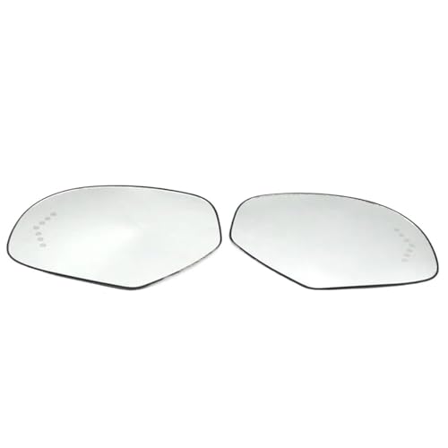 Ersatzspiegel Für Cadillac Für Escalade Für Esv Für Ext 2007 2008 2009 2010 2011 2012 2013 Auto Rückspiegel Erhitzt Glas Objektiv Außenspiegel Glas(Left and Right) von FULUSIC