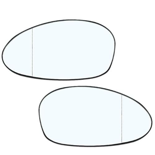Ersatzspiegel Für E90 Für E91 Für E87 Für E88 Für E46 2004-2009 Links Rechts Seite Erhitzt Spiegel Flügel Glas Rück Weitwinkel Außenspiegel Glas(White L R) von FULUSIC
