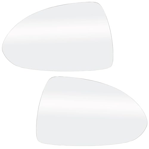 Ersatzspiegel Für Opel Für Vauxhall Für Corsa DE 2014-2020 Links Rechts Tür Seite Flügel Spiegel Glas Erhitzt Konvex Rückansicht Außenspiegel Glas(Left and Right) von FULUSIC