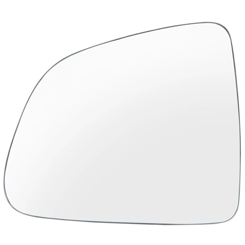 Ersatzspiegel Für Tesla Für Modell Y 2020-2024 Links Rechts Seite Rückansicht Flügel Spiegel Glas Anti-glare Konvex Weitwinkel Große Vision Außenspiegel Glas(White Left) von FULUSIC