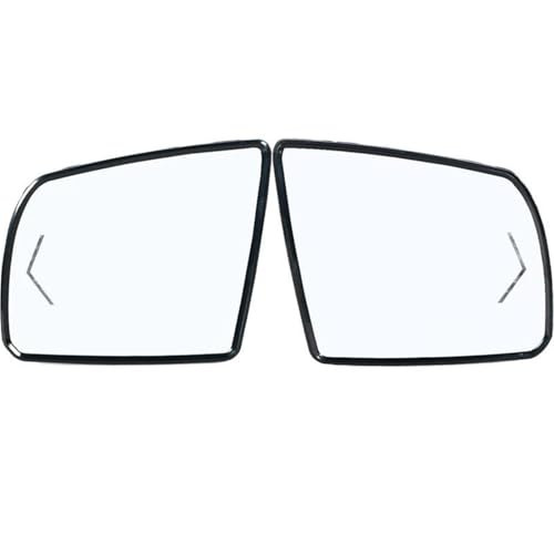 Ersatzspiegel Für Toyota Für Tundra Für Sequoia 2008-2017 Spiegel Mit Heizung Zubehör Auto Seite Rückspiegel Objektiv Außenspiegel Glas(Left and Right) von FULUSIC