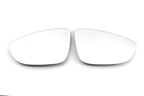 Ersatzspiegel Für VW Für CC Für EOS Für Scirocco Für Passat B7 2008-2016 Links Rechts Seite Spiegel Glas Rück Außen Winkel Außenspiegel Glas(1 right and 1 Left) von FULUSIC