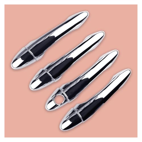 FULUSIC Außentürgriffe Für Kia Für Sportage 2011 2012 2013 2014 2015 2016 1 Set Silber Kunststoff Außentürgriffabdeckung Auto Exterieur Türgriff Aufkleber von FULUSIC