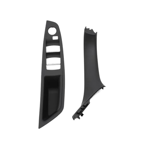 FULUSIC Innentürgriffe Für F10 F11 F18 520 523 525 528 51417225865 LHD Auto Innere Passagier Tür Panel Griff Pull Trim Abdeckung Griff Innentür(LHD Black 2pcs) von FULUSIC