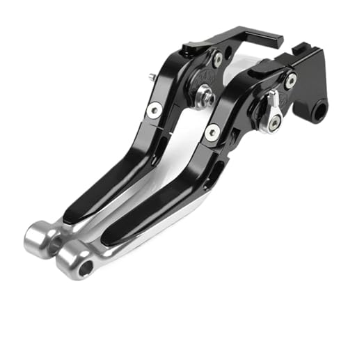 FULUSIC Kupplung Bremshebel Für YZF R6 2005–2009 2010 2011 2012 2013 2014 2015 2016 Kupplungshebel Bremshebel-Set, Verstellbare Klappgriffhebel Kupplungshebel(16) von FULUSIC