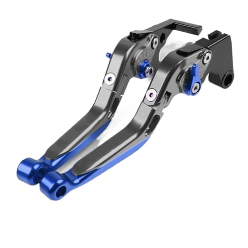 FULUSIC Kupplung Bremshebel Für YZF R6 2005–2009 2010 2011 2012 2013 2014 2015 2016 Kupplungshebel Bremshebel-Set, Verstellbare Klappgriffhebel Kupplungshebel(8) von FULUSIC