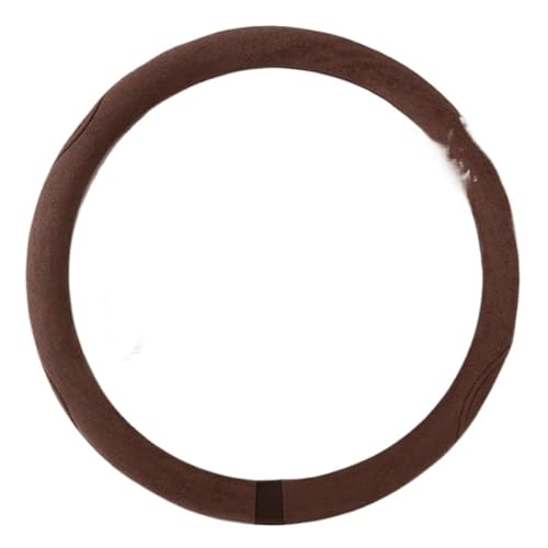 FULUSIC Lenkradhüllen Universelle Anti-Rutsch-Innenschutzhülle Für Das Auto Lenkradbezug Mehrere Farben Optional Auto Lenkradbezug(Brown) von FULUSIC