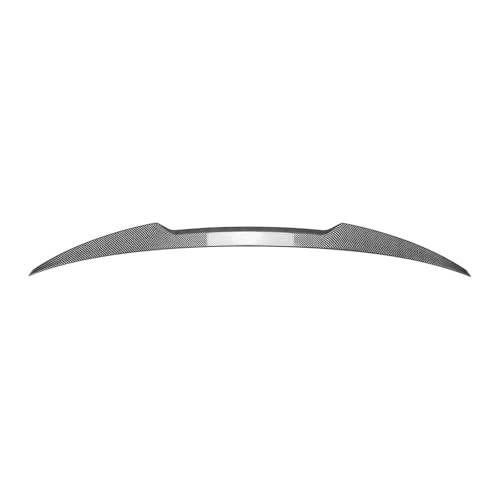 Heckspoiler Für A4 Für S4 B9 2017-2024 Für M4 Hinten Top Heckflügel Spoiler Glänzend Schwarz Modifikation Auto Körper Kit Auto Heckstoßstange Diffusor(Carbon Black) von FULUSIC