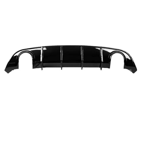 Heckspoiler Für Dodge Für Ladegerät Für SRT 2015 2016 2017 2018 2019 Auto Heckstoßstange Diffusor Lip Unterer Spoiler Auto Heckstoßstange Diffusor(Glossy Black) von FULUSIC