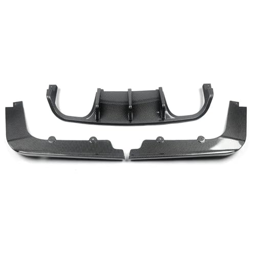 Heckspoiler Für E92 Coupe Für E93 Cabrio Für M3 2008-2013 Auto Styling Carbon Fiber Hinten Lip Spoiler Diffusor Auto Heckstoßstange Diffusor(Carbon look) von FULUSIC
