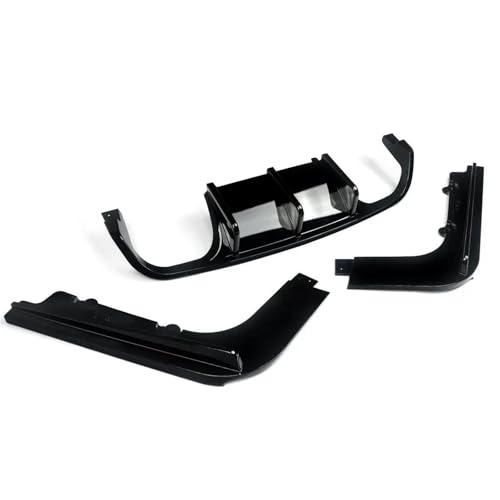 Heckspoiler Für E92 Coupe Für E93 Cabrio Für M3 2008-2013 Auto Styling Carbon Fiber Hinten Lip Spoiler Diffusor Auto Heckstoßstange Diffusor(Glossly black) von FULUSIC