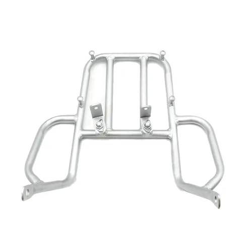 Hinterradgepäckträger Für Klx250 1993-2007 Motorrad Stamm Gepäck Halter Rack Lager Hinten Fender Unterstützung Regal Rack Motorrad Gepäckträger Hinten(Silver) von FULUSIC