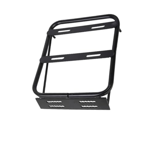 Hinterradgepäckträger Motorrad-Heckträger-Trägerregal Langlebig Mit Schraube Ersetzt Motorrad-Heckträger Rückenlehnen-Aufbewahrungsbox-Rack Motorrad Gepäckträger Hinten(Black) von FULUSIC