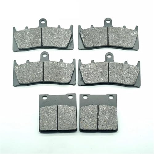 Motorrad Bremsbeläge Für Bandit 1200 Für Gsf1200 2000-2004 Für Gsf1200s 2000-2005 Motorrad Vorne Hinten Bremsbeläge Set Kit Motorrad Vorne Und Hinten Bremsbeläge(Front Rear Pads) von FULUSIC