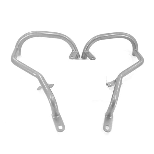 Powersport Motorschutz Für Ctx700n Für Ctx700 2014 2015 2016 2017 2018 2019 Motorrad Stoßstange Kraftstofftankschutz Stoßstange Crash Bar Motorrad Sturzbügel(Silver) von FULUSIC