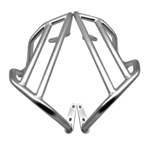 Powersport Motorschutz Für Gold Für Flügel Für Gl1800 Für F6 Für C Für F6 Für B 2018-2023 Motorschutzbügel Sturzbügel Stoßstangenschutzbügel Motorrad Sturzbügel(Silver) von FULUSIC