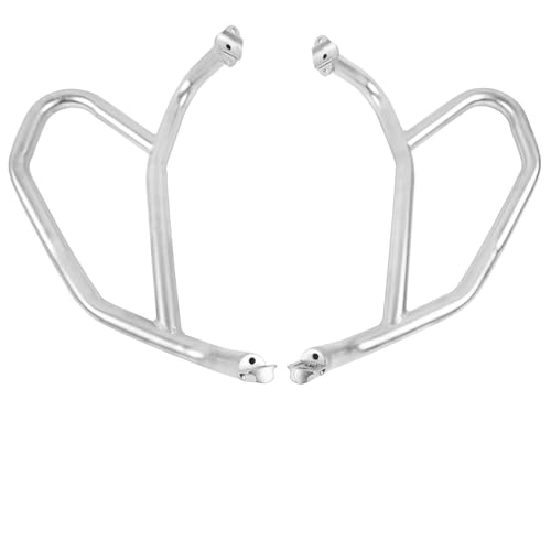 Powersport Motorschutz Für Nc750 2021-2024 Autobahn Motor Schutz Crash Bar Motorrad Stoßstange Rahmen Protector Teile Motorrad Sturzbügel(Silver) von FULUSIC