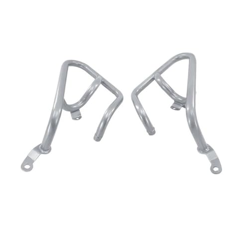 Powersport Motorschutz Für Nc750x Für Nc750s Für Nc700x Für Nc700s 2014-2019 Motorrad Crash Tank Bars Motor Schutz Bar Stoßstange Protector Motorrad Sturzbügel(Silver) von FULUSIC