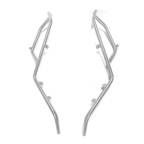 Powersport Motorschutz Für Nmax 155 2020 2021 2022 2023 Motorrad Zubehör Crash Bar Motor Schutz Schutz Rahmen Stoßstange Motorrad Sturzbügel(Silver) von FULUSIC