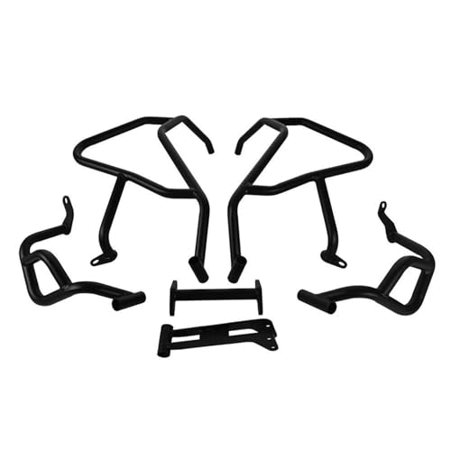 Powersport Motorschutz Für Nx500 Für Nx400 2023-2024 Motorrad Oberer Oder Unterer Stoßfänger Motorschutz Crash Bar Rahmenschutz Motorrad Sturzbügel von FULUSIC