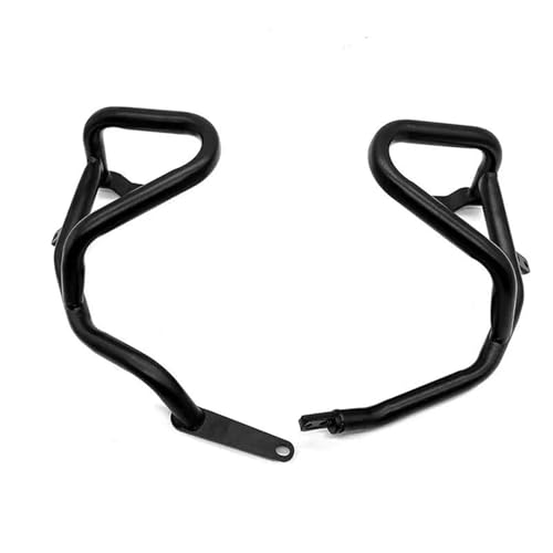 Powersport Motorschutz Für Trk702 2022 2023 Motorrad Autobahn Motor Schutz Crash Bar Rahmen Stoßstange Verkleidung Schutz Bar Motorrad Sturzbügel(Black) von FULUSIC