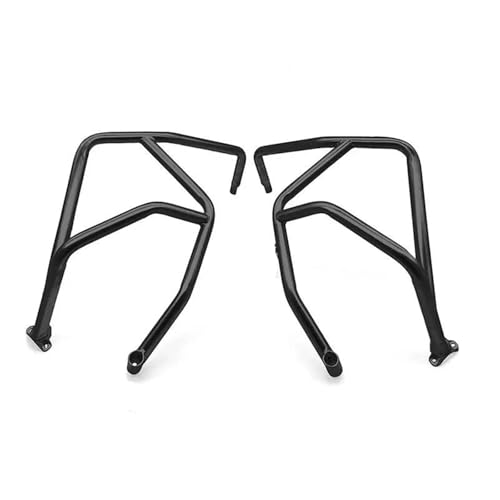 Powersport Motorschutz Für Trk702 Für Trk702x 2022-2024 Motorradzubehör Motor Crash Bar Stoßstangenschutz Fallrahmenschutz Motorrad Sturzbügel(Black) von FULUSIC