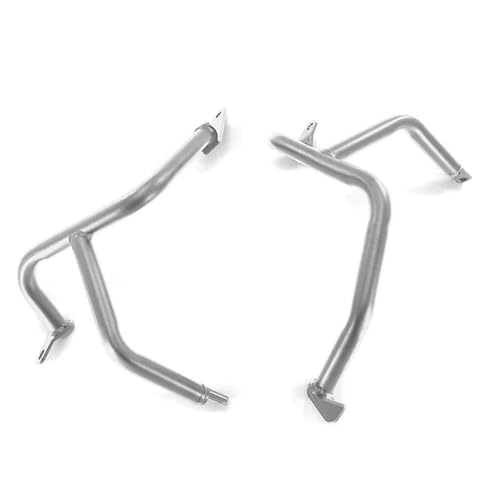 Powersport Motorschutz Für Trk702x Für Trk702 2022-2023 Motorradzubehör Motorschutzbügel Crash Bar Stoßfängerverkleidungsschutz Motorrad Sturzbügel(Silver) von FULUSIC