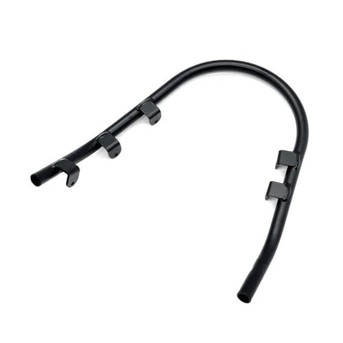Powersport Motorschutz Für Vespa Für Sprint 150 Für Primavera 125 150 2014-2022 Kotflügel Vorne Schutz Schiene Kotflügel Rack Halterung Motorrad Sturzbügel(Black) von FULUSIC