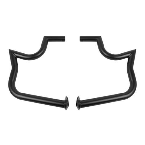 Powersport Motorschutz Für Vt1300cx 2010-2023 Motorrad Motor Schutz Verkleidung Stoßstange Tank Crash Bars Stunt Käfig Schutz Motorrad Sturzbügel(Black) von FULUSIC