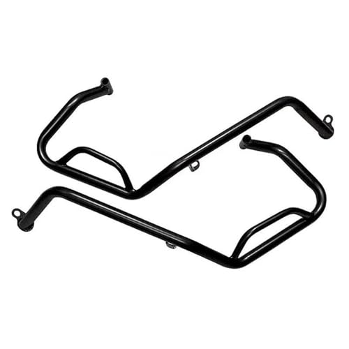 Powersport Motorschutz Für Xadv750 2017 2018 2019 2020 Motorrad Zubehör Autobahn Motor Schutz Stoßstangen Crash Bar Protector Motorrad Sturzbügel(Black Lower Crash Bar Only) von FULUSIC