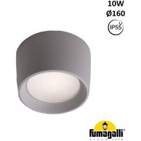 Cct 'Livia 160' Fumagalli Außen-Deckenleuchte - 10W - GX53 - IP55 Farbe Grau - Grau von FUMAGALLI