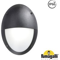 FUMAGALLI REMI/MADDI Wandleuchte E27 IP66 - schwarz von BARCELONA LED