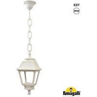 Sichem/Mary' Pendelleuchte für Außen - E27 Farbe Weiß,Diffusor Durchsichtig - Weiß - Fumagalli von FUMAGALLI