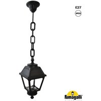 Sichem/Mary' Pendelleuchte für Außen - E27 Farbe Schwarz,Diffusor Durchsichtig - Schwarz - Fumagalli von FUMAGALLI
