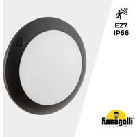 Fumagalli - Wand- oder Deckenleuchte mit Sensor berta E27 Farbe Schwarz - Schwarz von FUMAGALLI